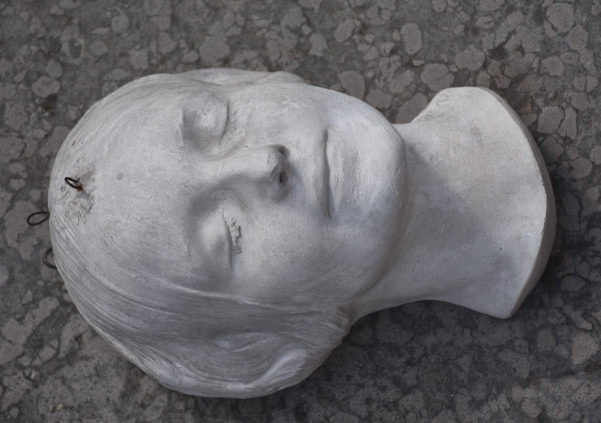 Gaston-aimé Dumont (beaumont-en-argonne, 1899-1984), Woman's Face (circa 1940)-photo-3