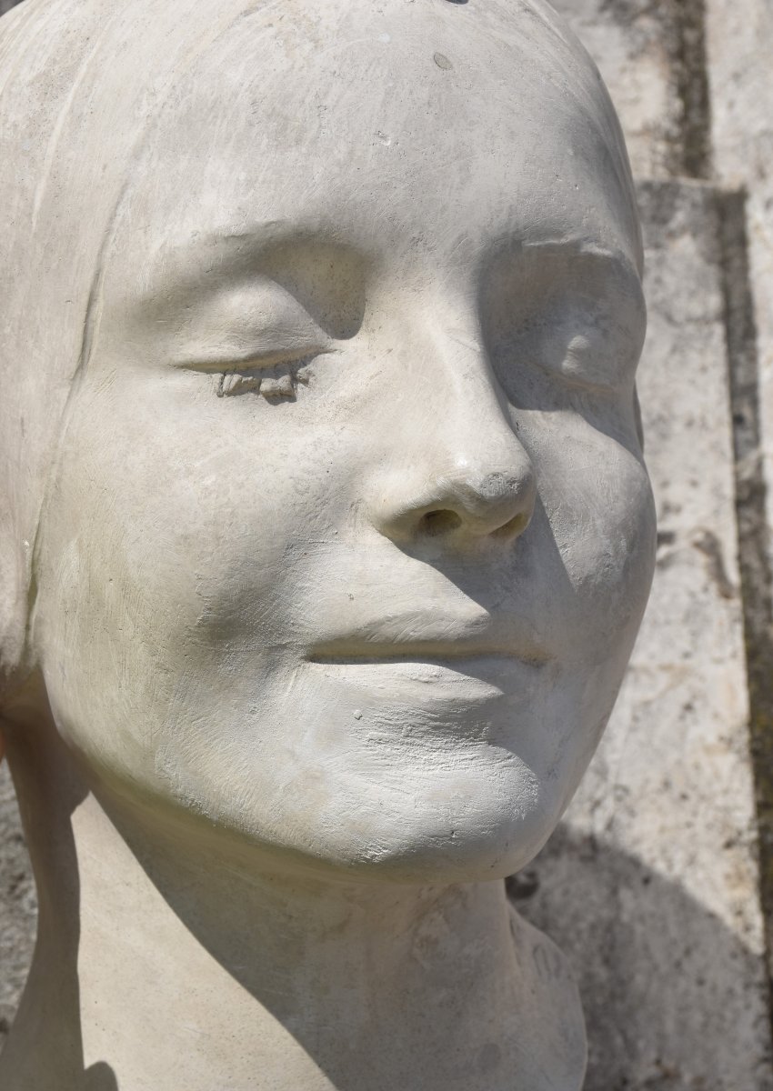Gaston-aimé Dumont (beaumont-en-argonne, 1899-1984), Woman's Face (circa 1940)-photo-5