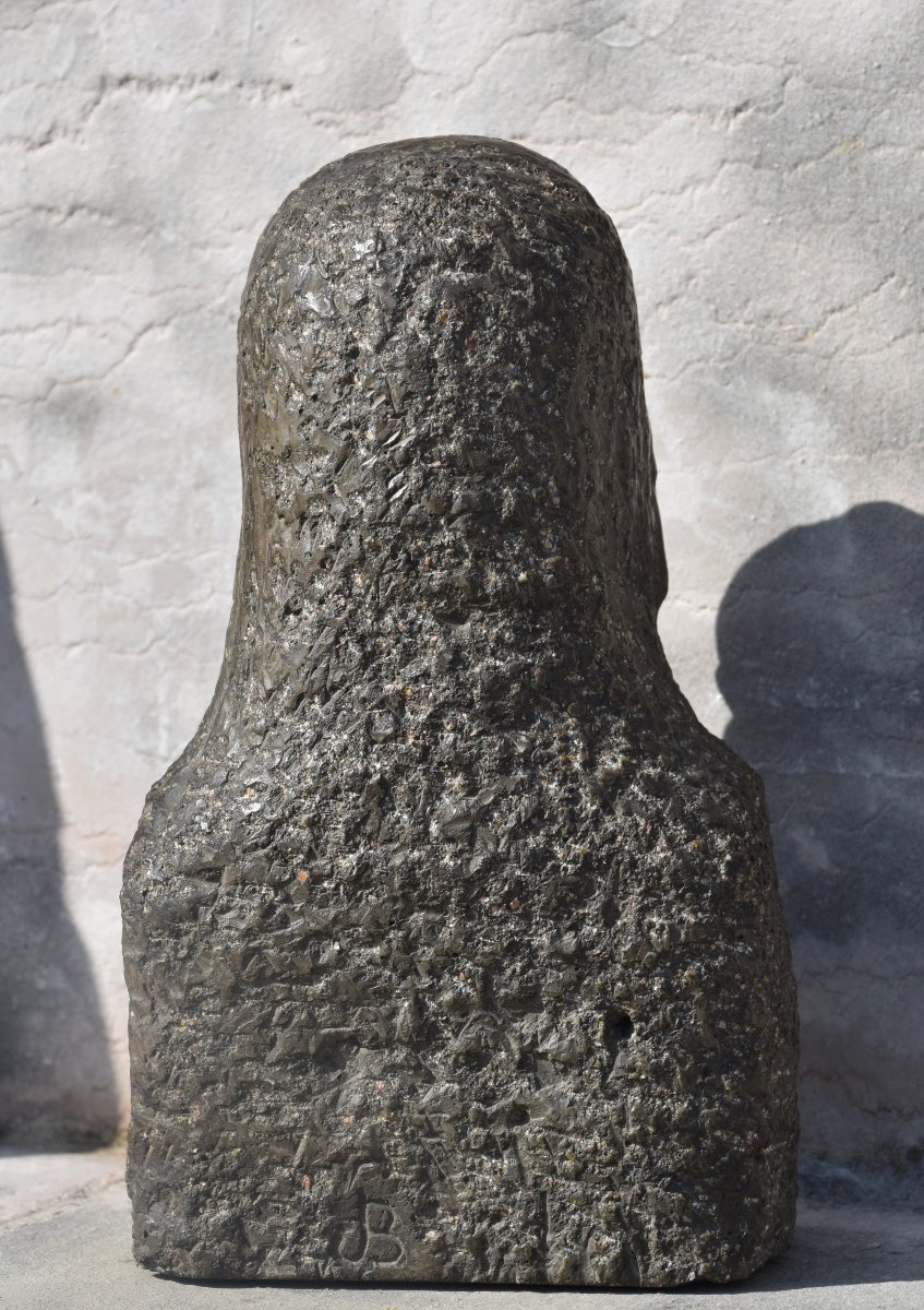 Joseph Bernard (vienne 1866 - Boulogne-billancourt 1931), Head Of A Veiled Woman (circa 1920)-photo-8