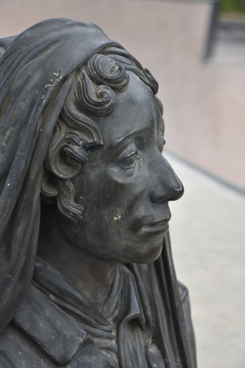 étienne-jules Ramey (paris, 1796 - 1852), Bust Of Veiled Figure (1822)-photo-3