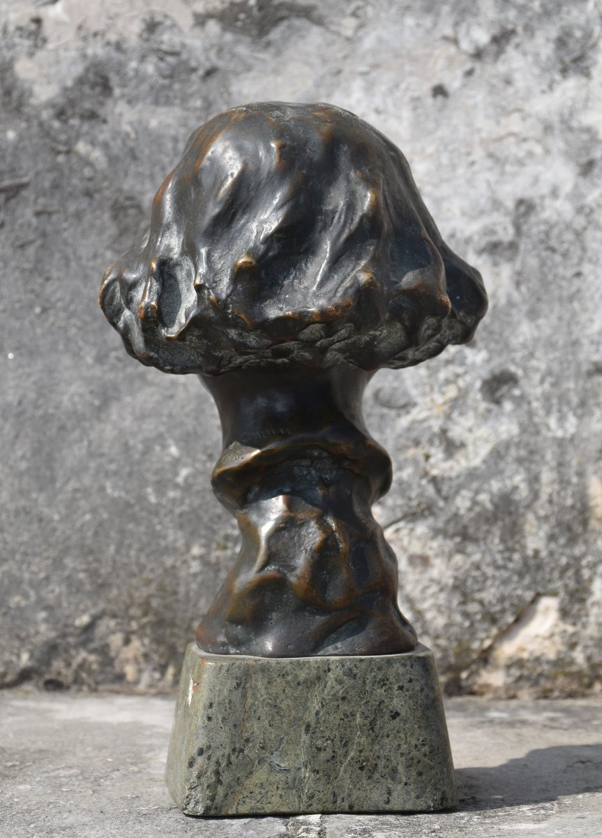 Suzy DE GRAUW, Tête de fille (1918)-photo-7