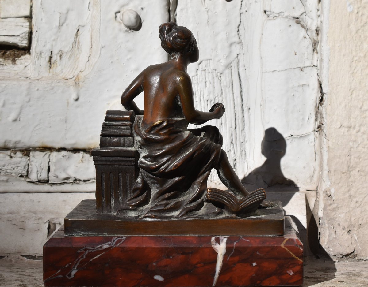 French School, Allegory Of Architecture (circa 1880)-photo-3