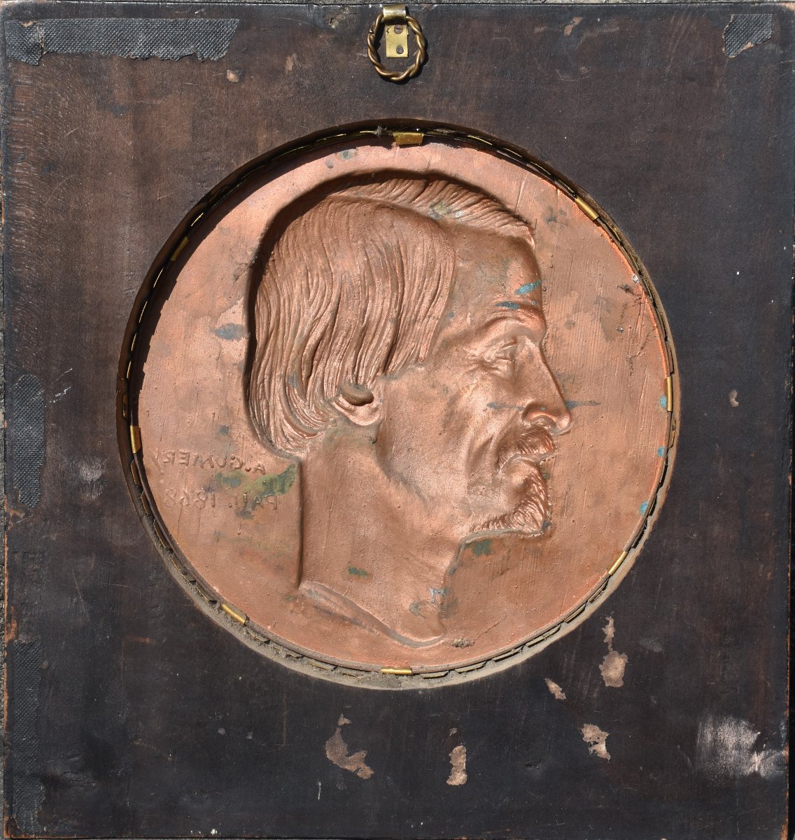 Charles GUMERY (Vaugirard 1827 - Paris 1871), Portrait de Charles Bourbaki (1868)-photo-4