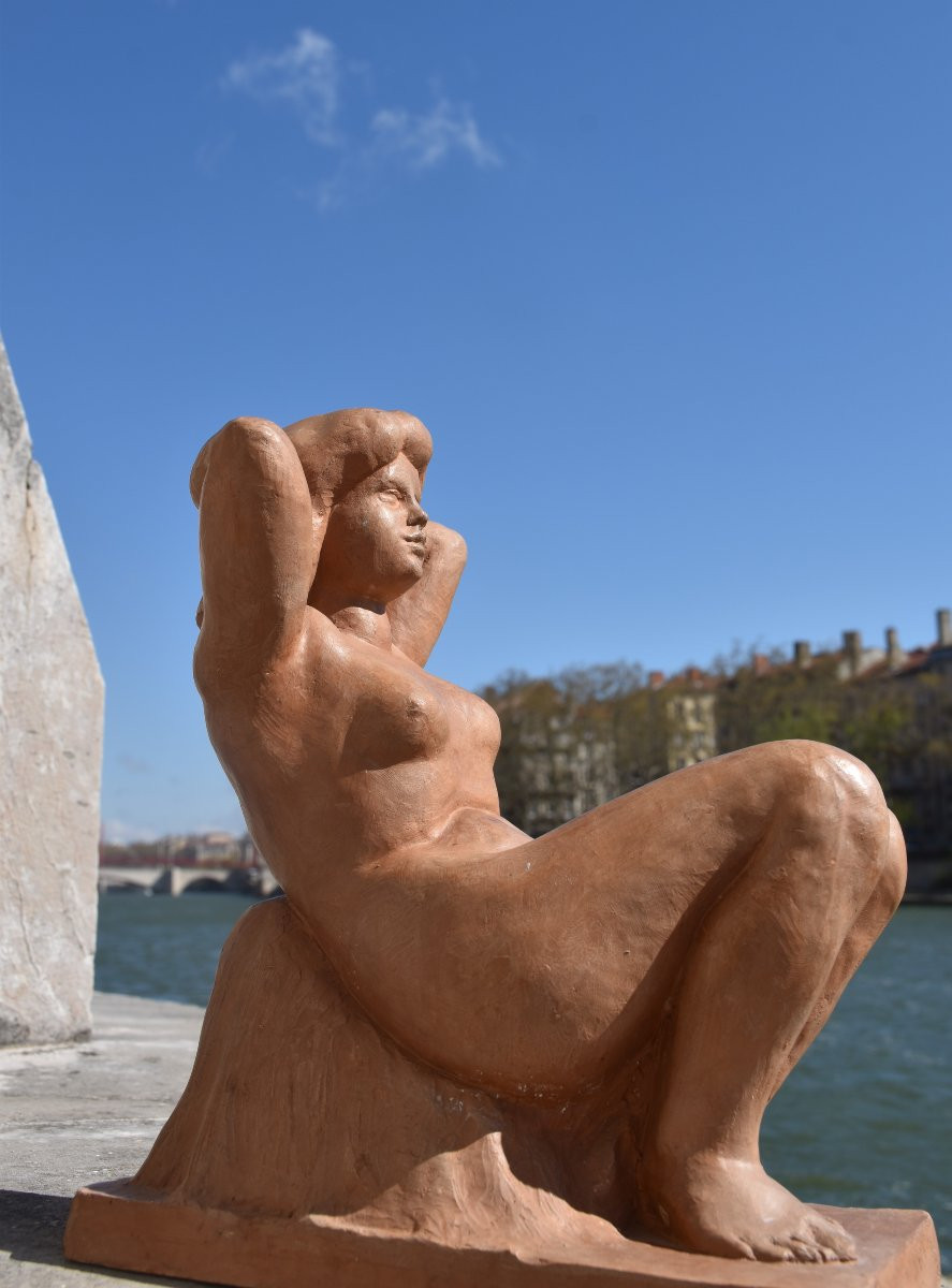 L. OLLIVIER, Femme nue (1947)-photo-2