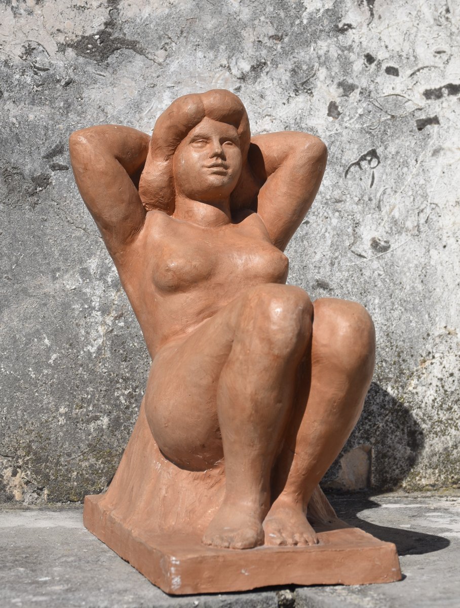 L. OLLIVIER, Femme nue (1947)-photo-4