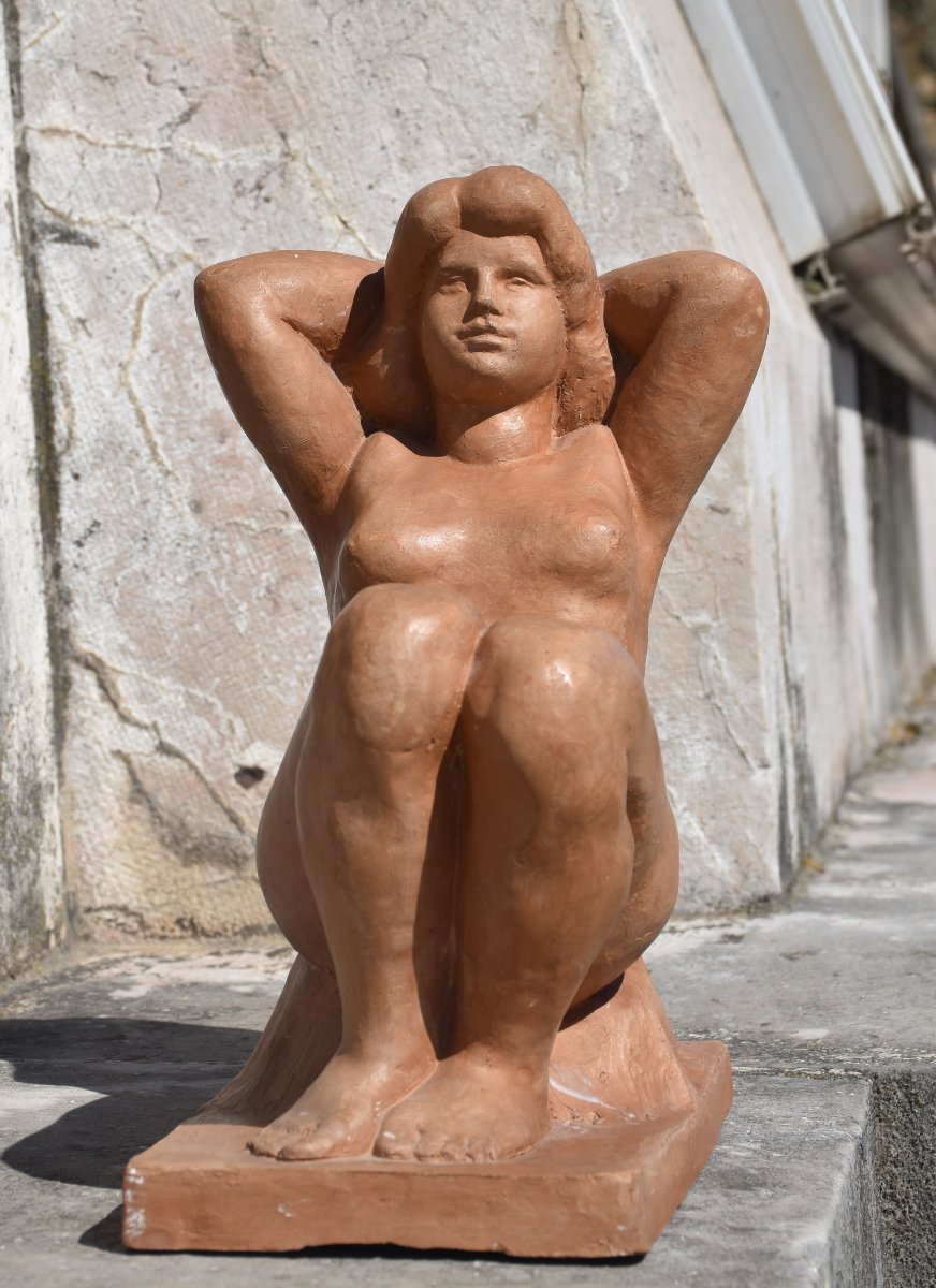 L. OLLIVIER, Femme nue (1947)-photo-5