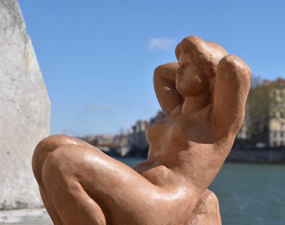 L. OLLIVIER, Femme nue (1947)-photo-6