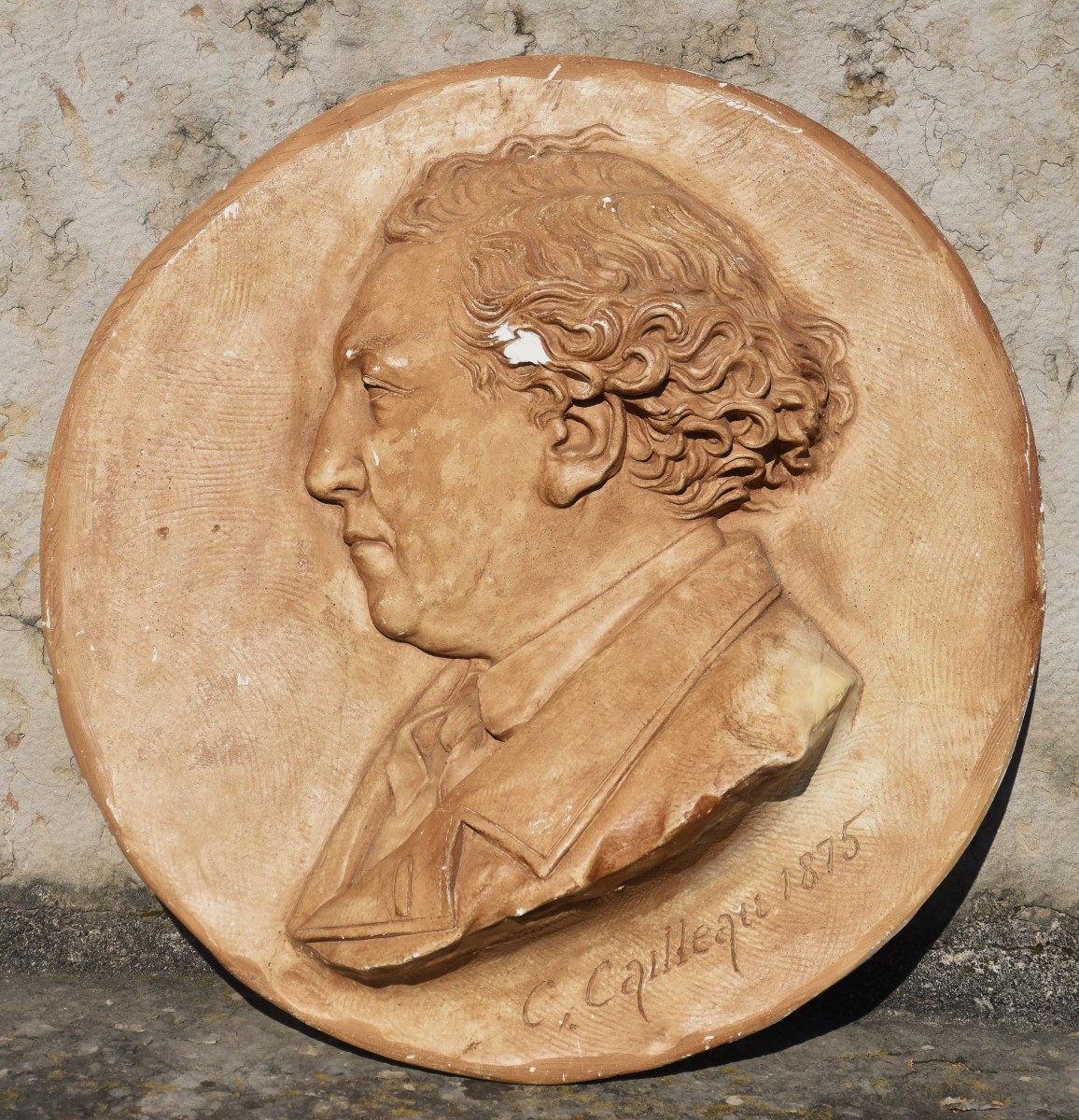 Clément CAILLEAU (né Nizy-le-Mons), Portrait d’homme (1875)