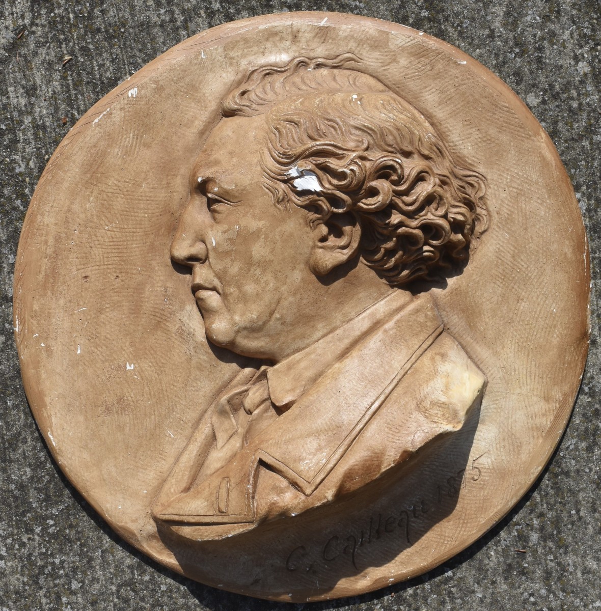 Clément CAILLEAU (né Nizy-le-Mons), Portrait d’homme (1875)