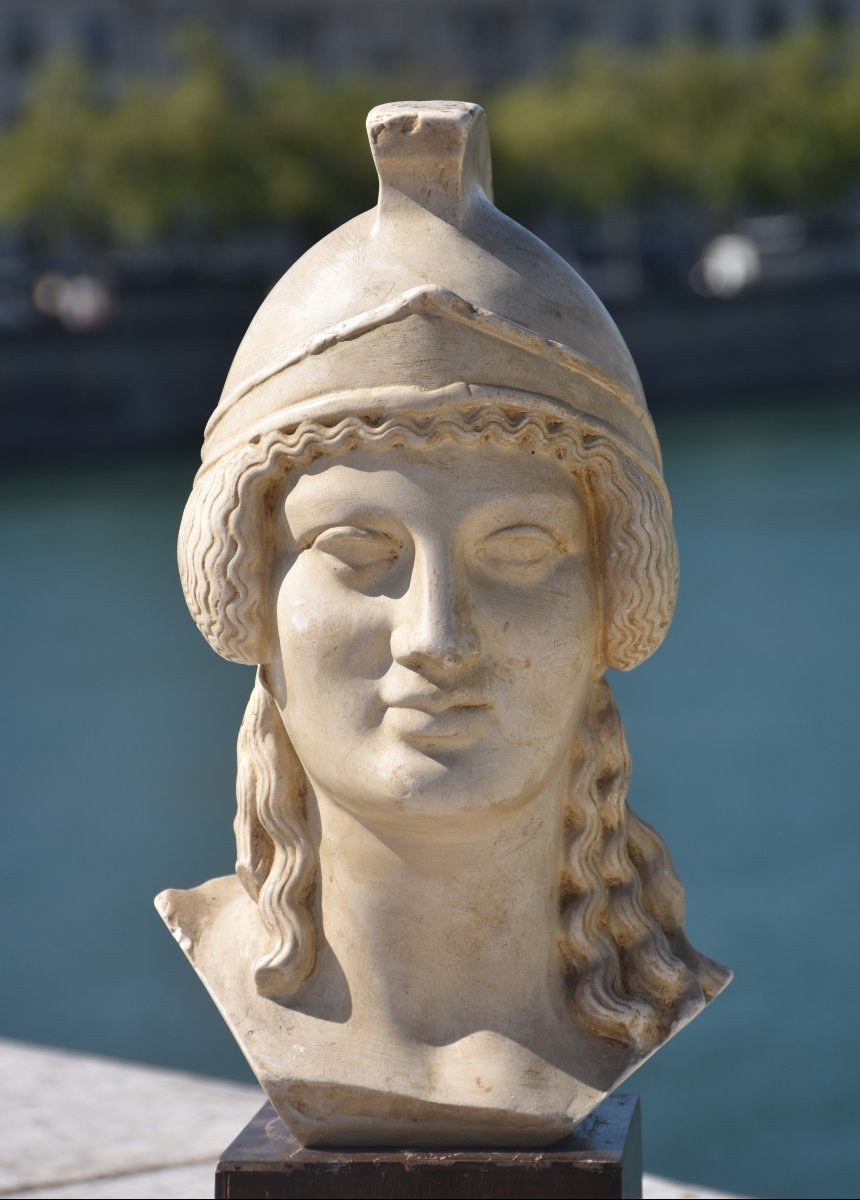 Head Of The Athéna De Poitiers (circa 1950)-photo-1