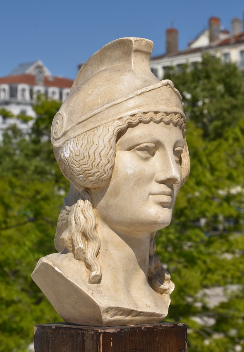Head Of The Athéna De Poitiers (circa 1950)