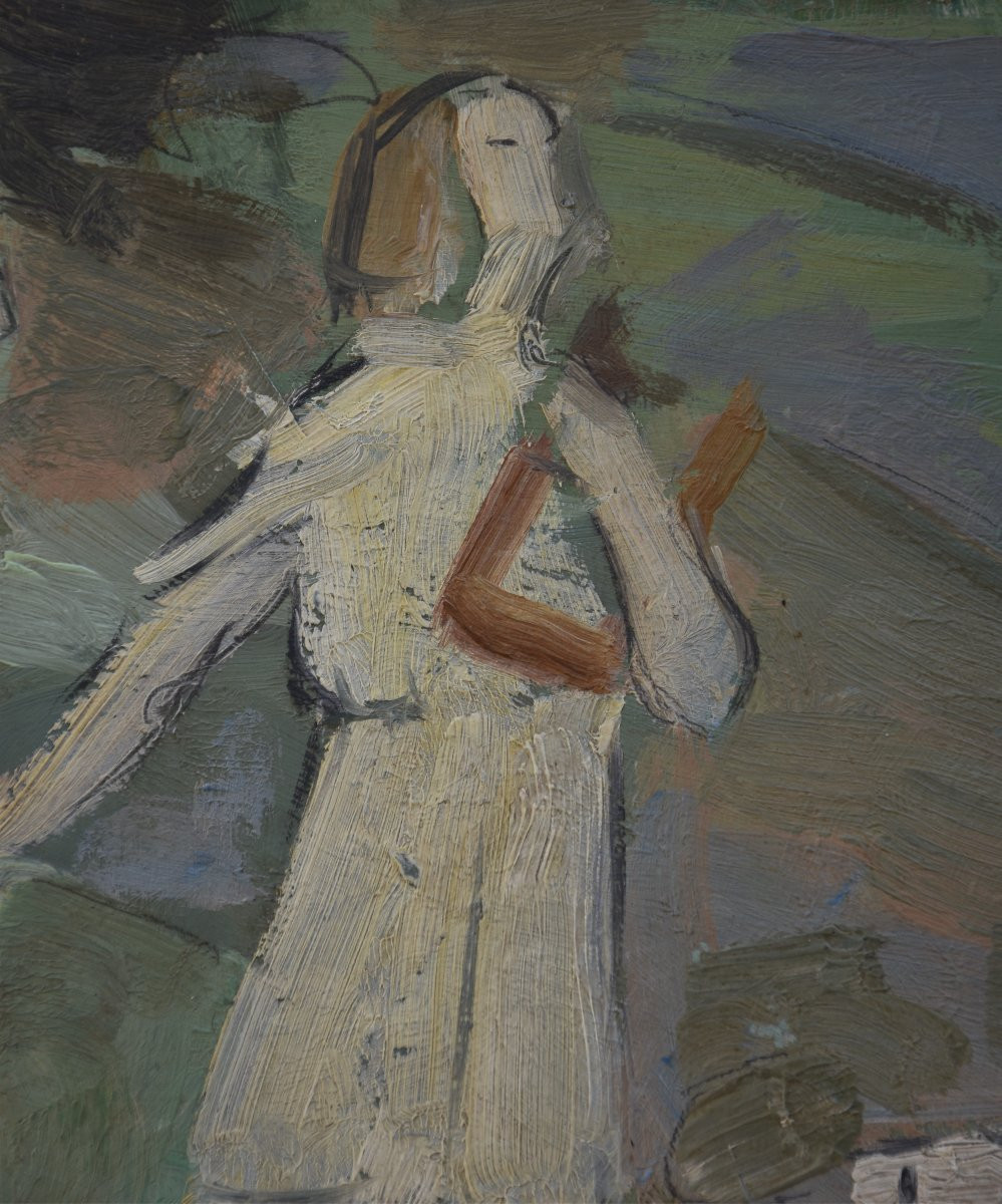 French School, Orpheus And Eurydice (1914)-photo-2