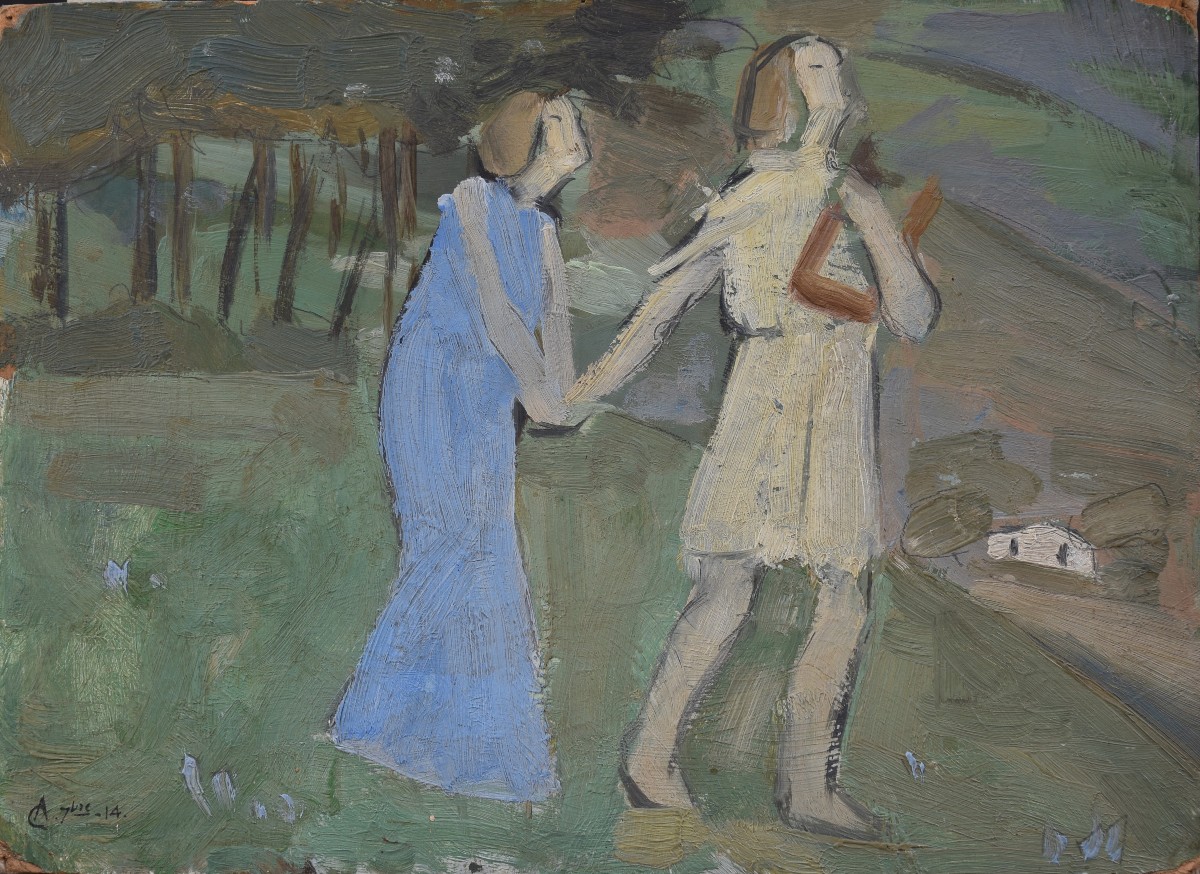French School, Orpheus And Eurydice (1914)