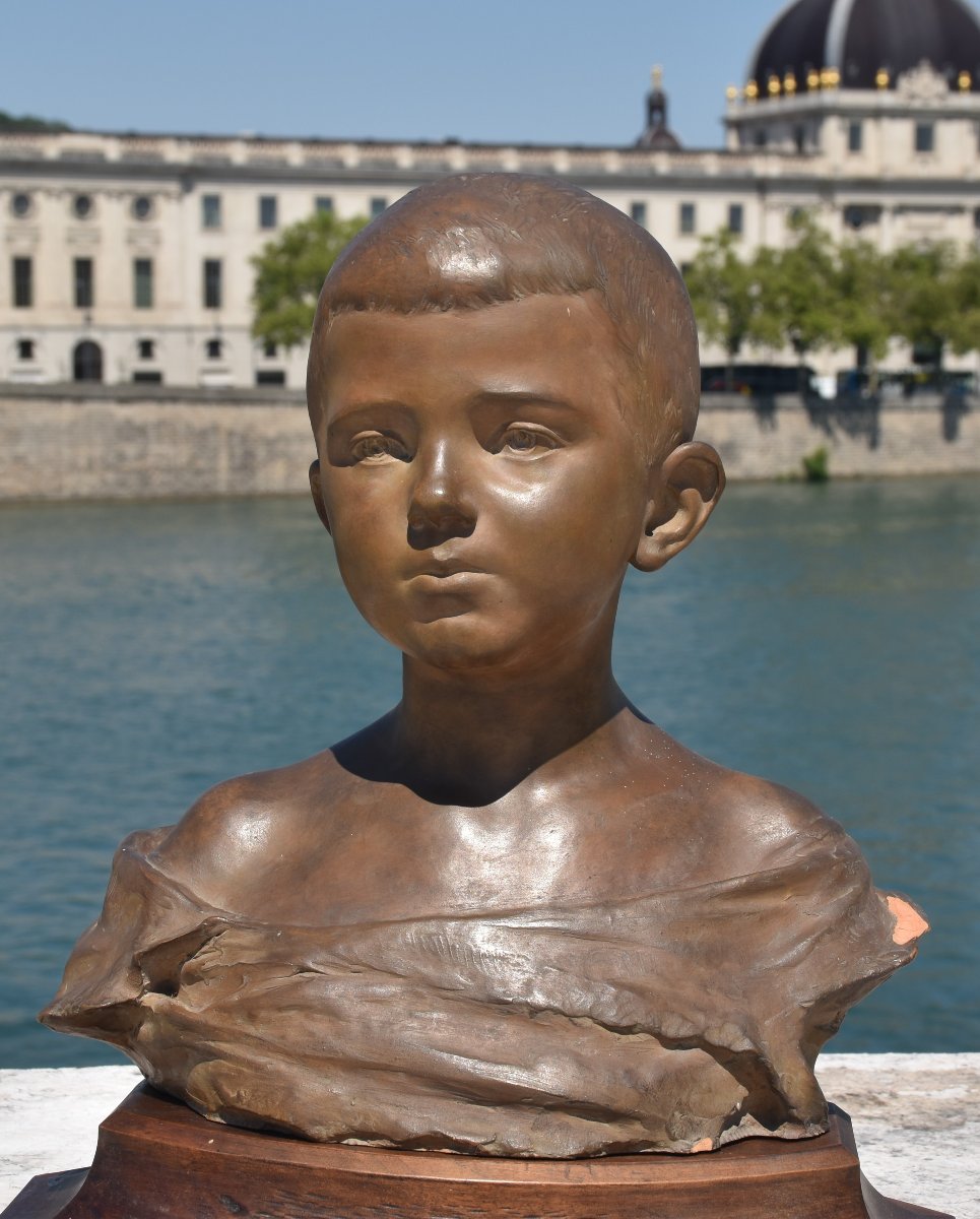 André Vermare (lyon 1869 – Bréhat 1949), Portrait Of Henri (1902)-photo-4