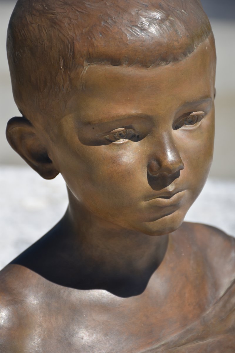 André Vermare (lyon 1869 – Bréhat 1949), Portrait Of Henri (1902)-photo-4