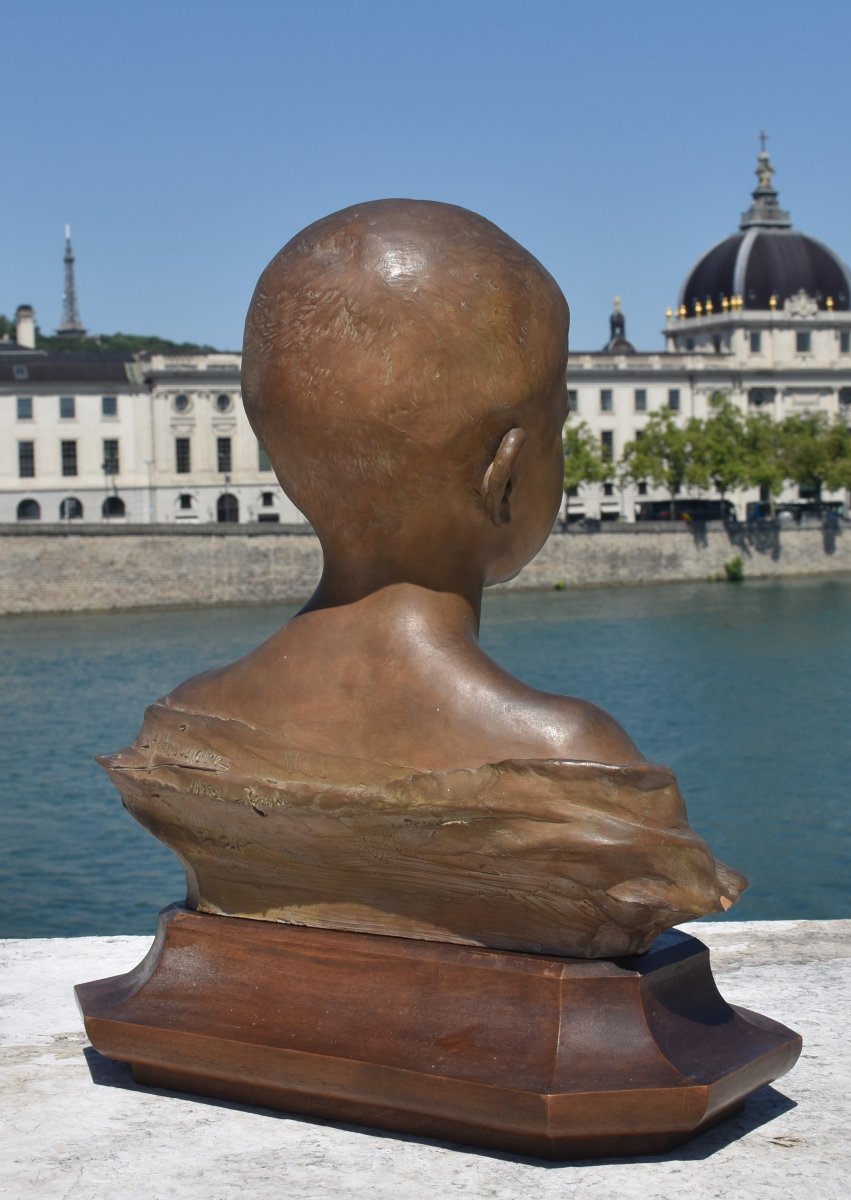 André Vermare (lyon 1869 – Bréhat 1949), Portrait Of Henri (1902)-photo-2