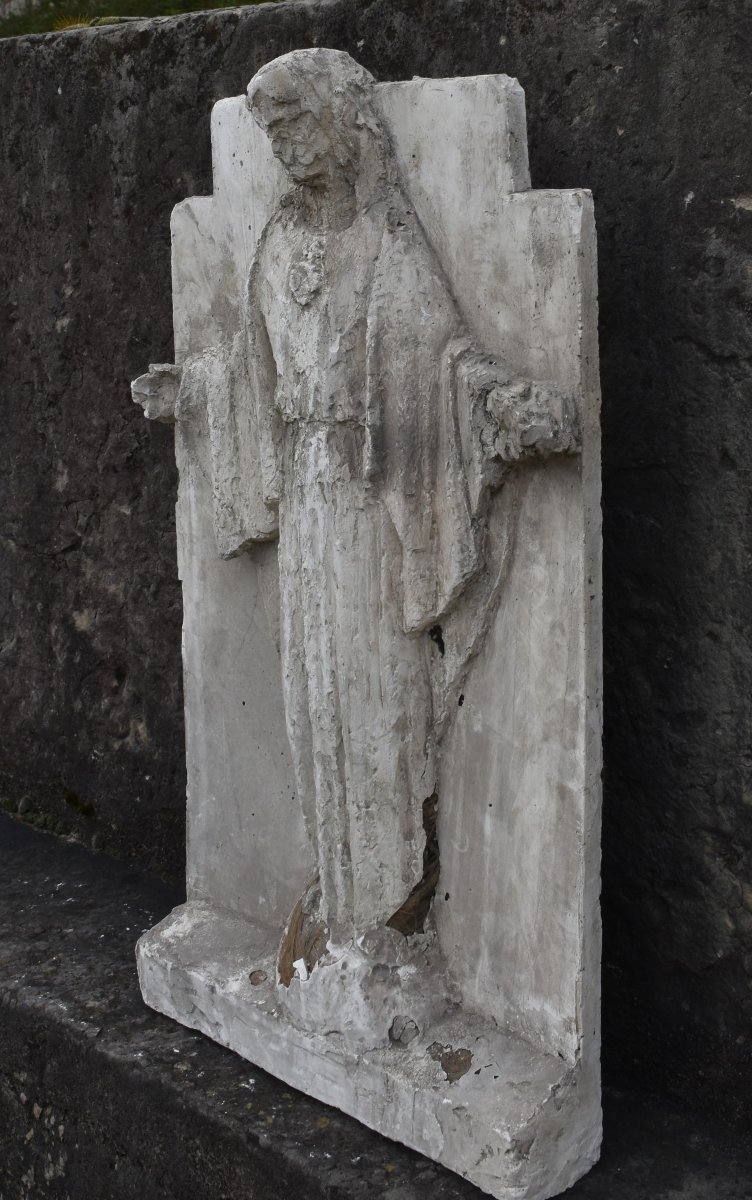 André Longeon (saint-étienne, 1923–2010), Sacred Heart Of Jesus (circa 1950)-photo-2
