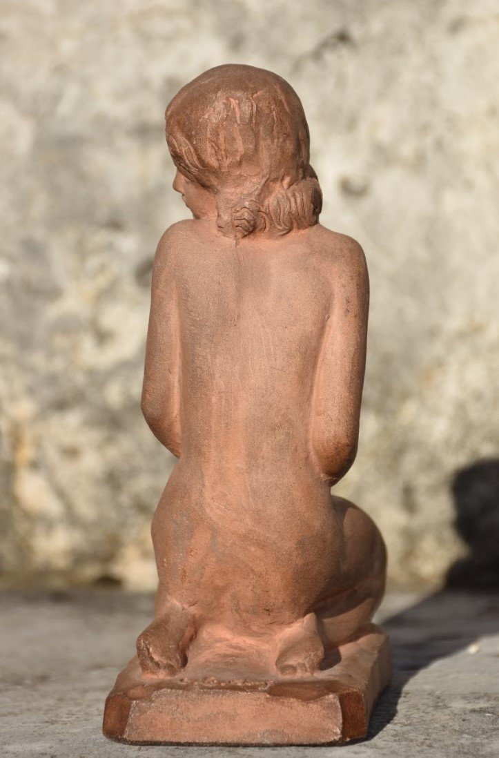 Ignacio GALLO (Valladolid 1887 - Paris 1956), Femme nue à genoux (vers 1925)-photo-5