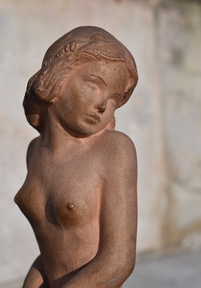 Ignacio GALLO (Valladolid 1887 - Paris 1956), Femme nue à genoux (vers 1925)-photo-6