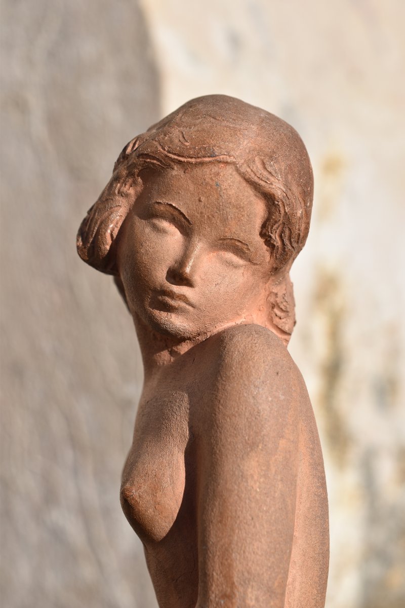Ignacio GALLO (Valladolid 1887 - Paris 1956), Femme nue à genoux (vers 1925)