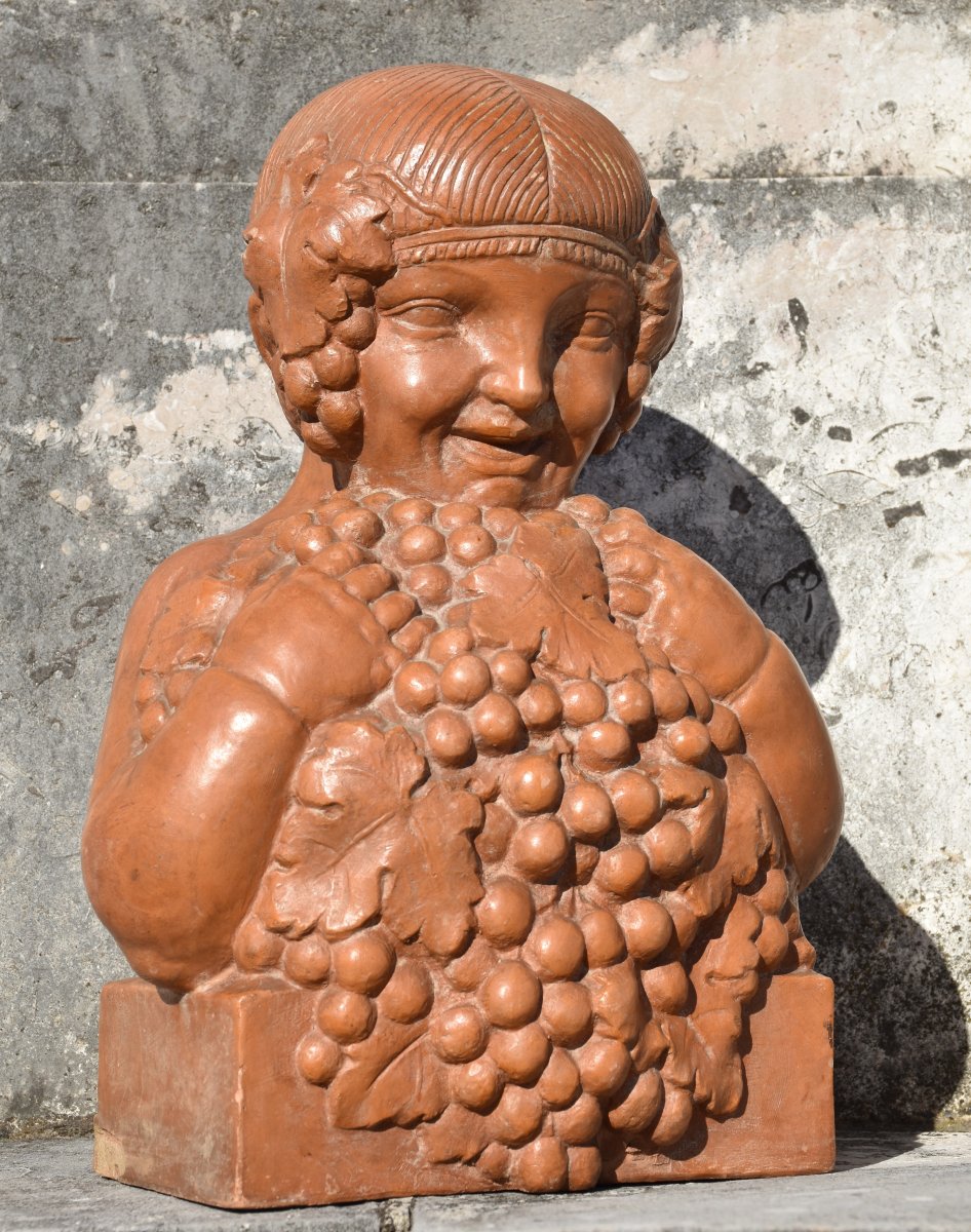 René ANDREI (Paris 1906 - Arpajon 1987), Bacchus (1923)-photo-1