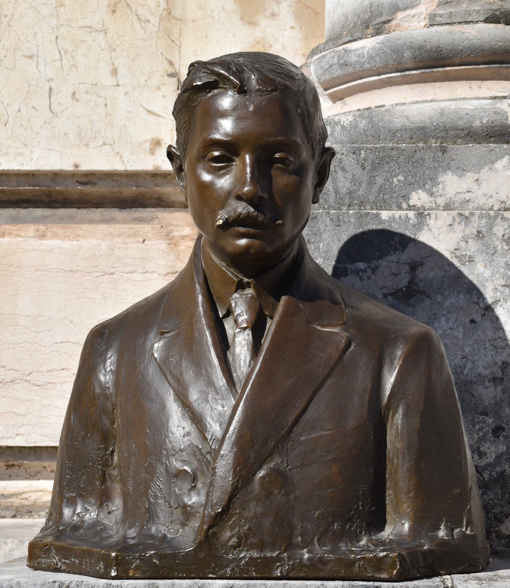 Félix DUMAS (Lyon, 1882-1965), Portrait de Pierre Aguétant (1924)