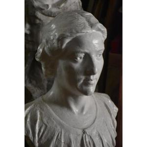 Jean Tarrit (châtillon-sur-chalaronne 1865 - Tangier 1950), Portrait Of A Woman (1938)