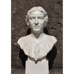 Jean TARRIT (Châtillon-sur-Chalaronne 1865 - Tanger 1950), Portrait de femme (Casablanca, 1938)