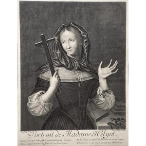 Nicolas Bazin (troyes, 1633-1710), Portrait Of Madame Helyot (1688)