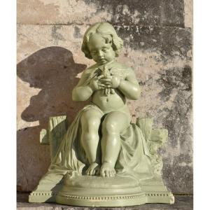 Henri Burdan, Enfant à la colombe (vers 1900)