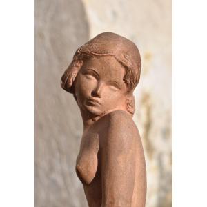 Ignacio GALLO (Valladolid 1887 - Paris 1956), Femme nue à genoux (vers 1925)