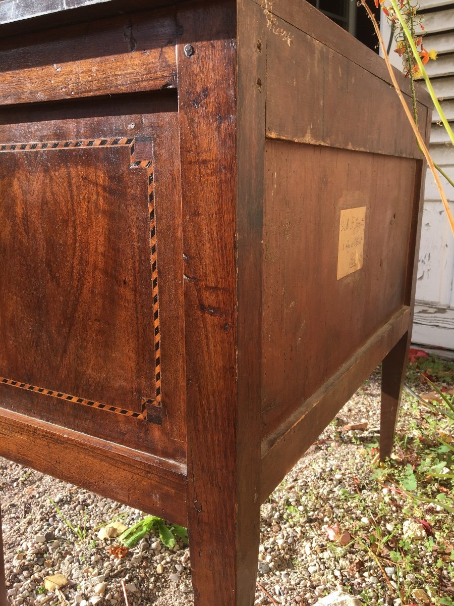 Inlaid Chest Of Drawers With Two Drawers, Transition-photo-4