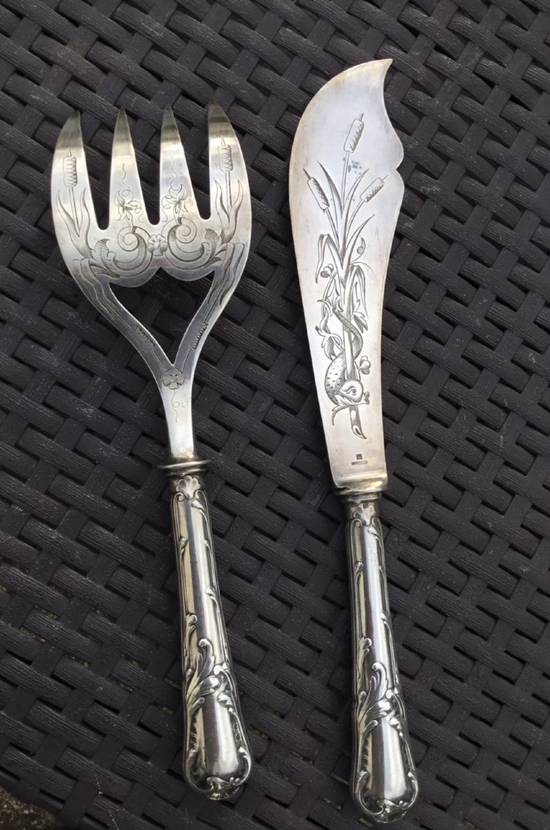 Christofle - Fish Service Cutlery-photo-2
