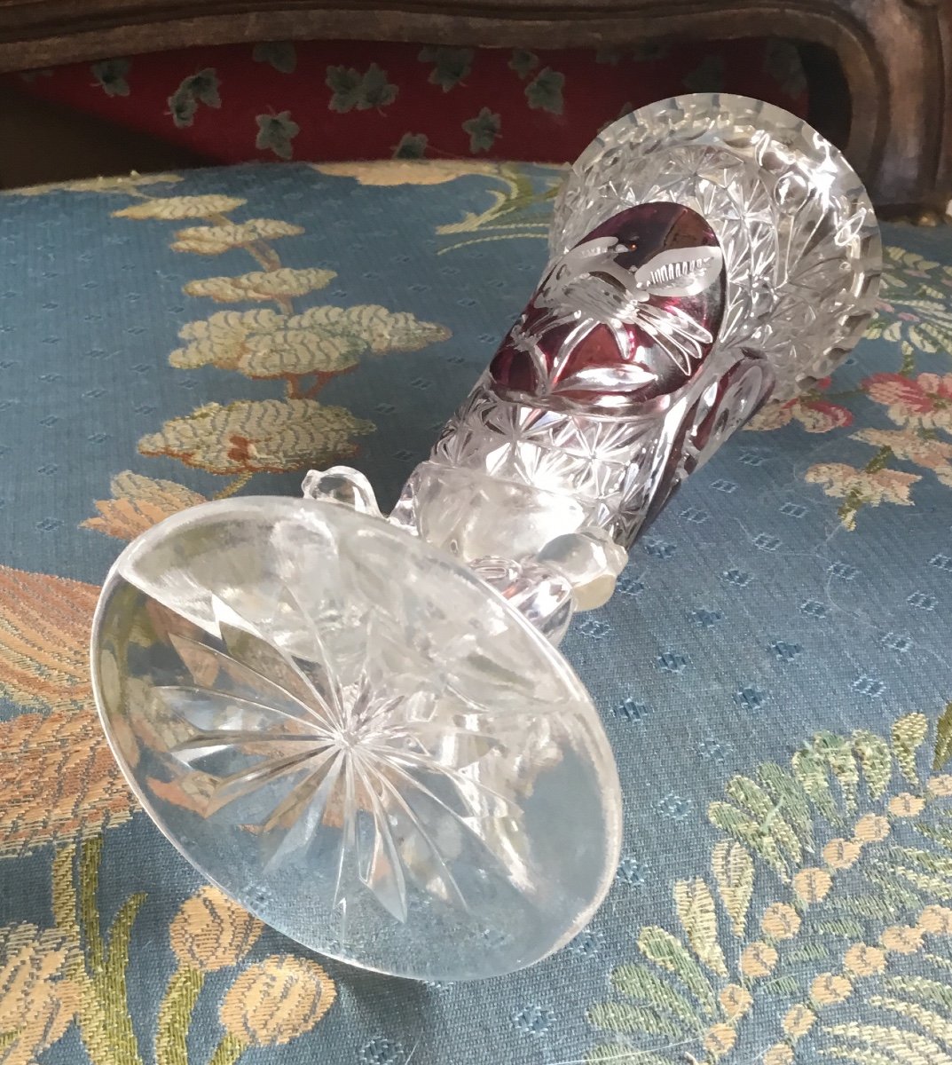 Soliflore En Cristal De Baccarat-photo-2