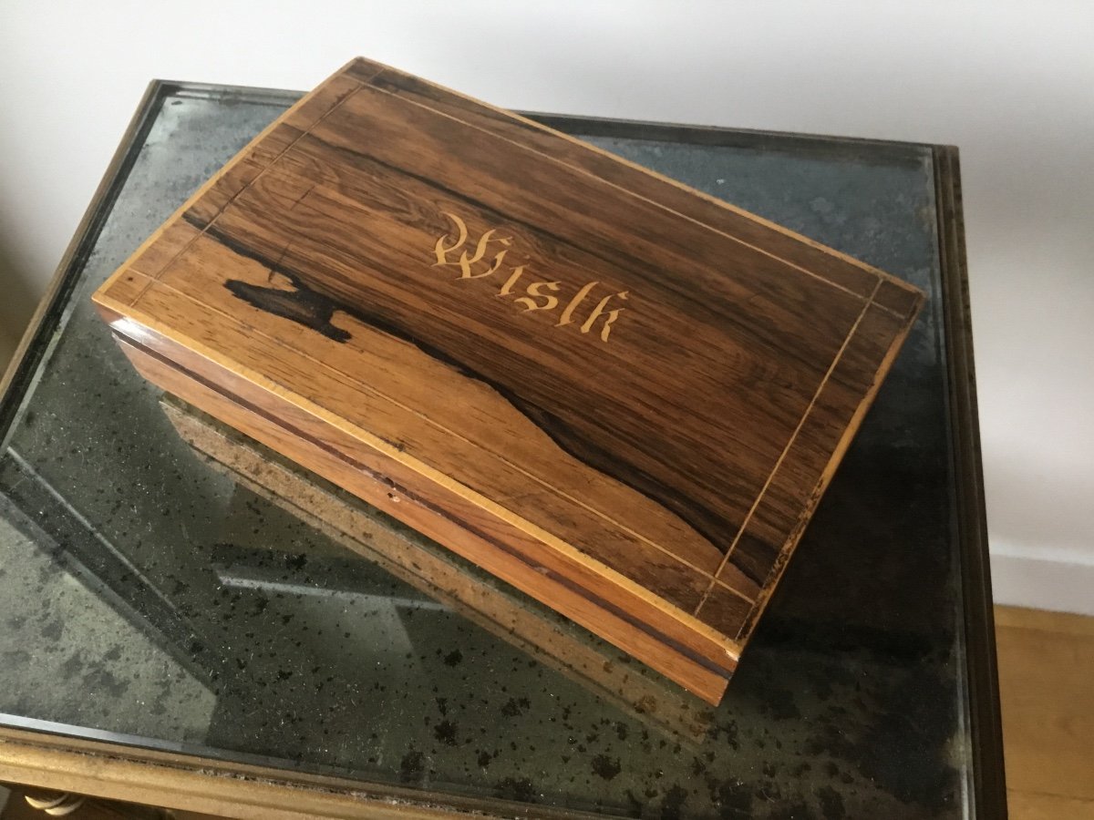 Coffret De Wisth, Boite à Cartes , Napoléon III -photo-2