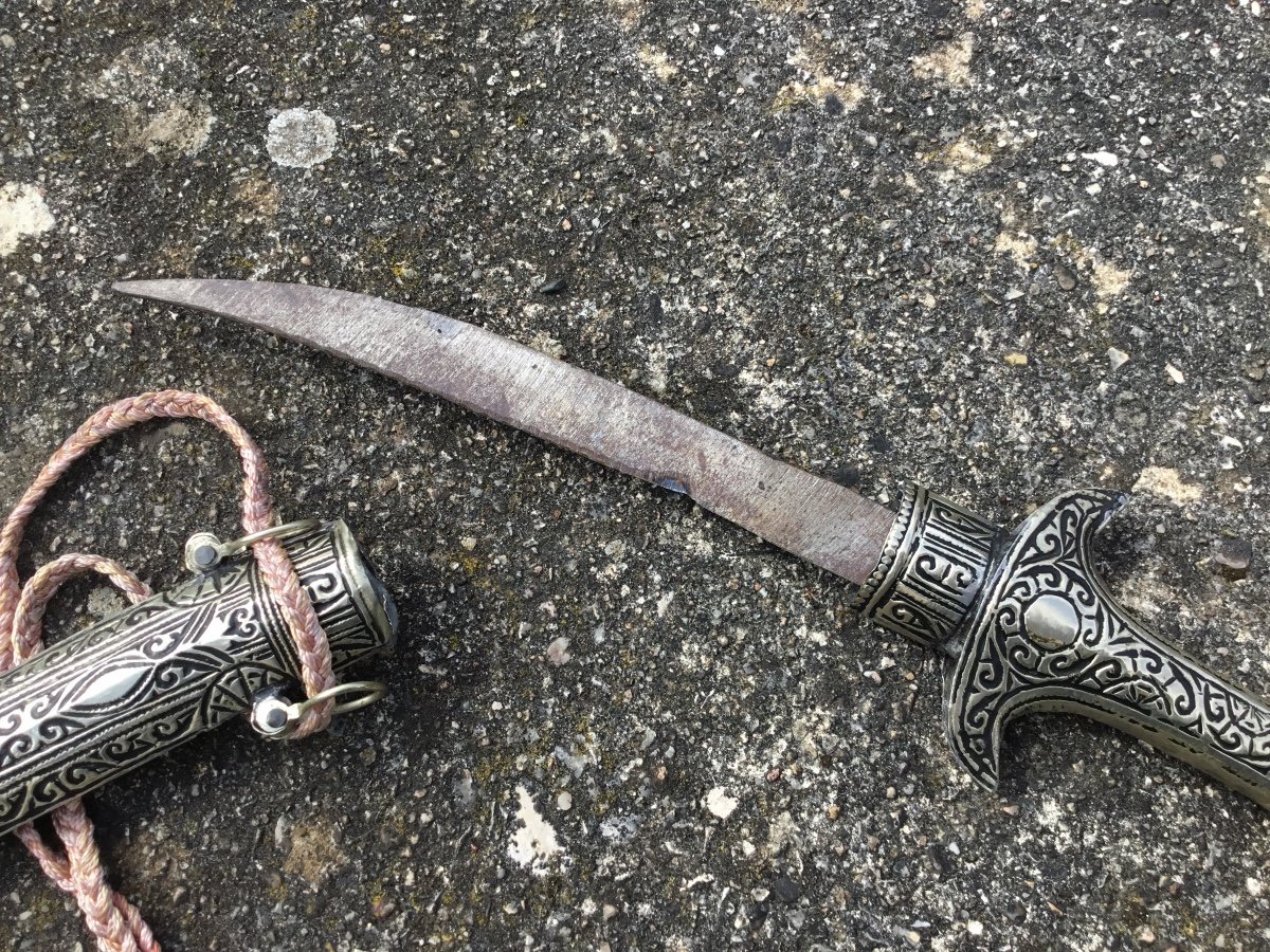 Dagger, Knife, Money, Morocco-photo-2