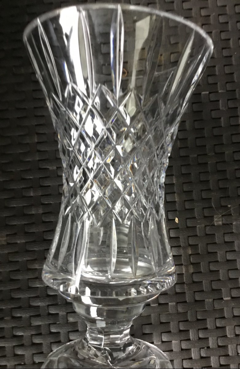 Baccarat Cut Crystal Vase-photo-1