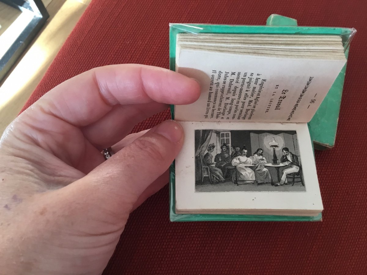 Timetable Or Model Children, 1830, Italian Tiny-photo-6