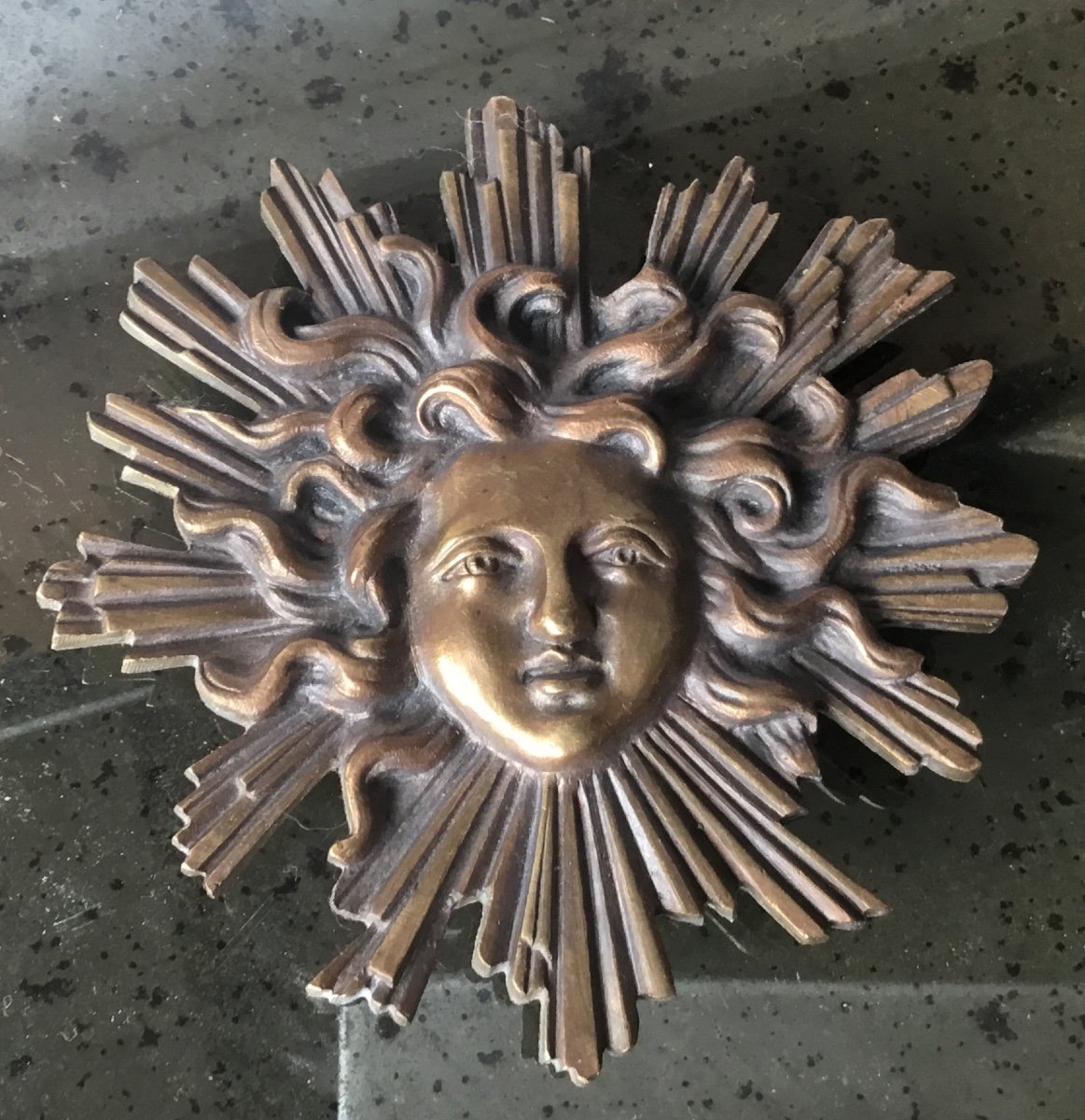 Bronze D’ameublement Le Roi Soleil -photo-3