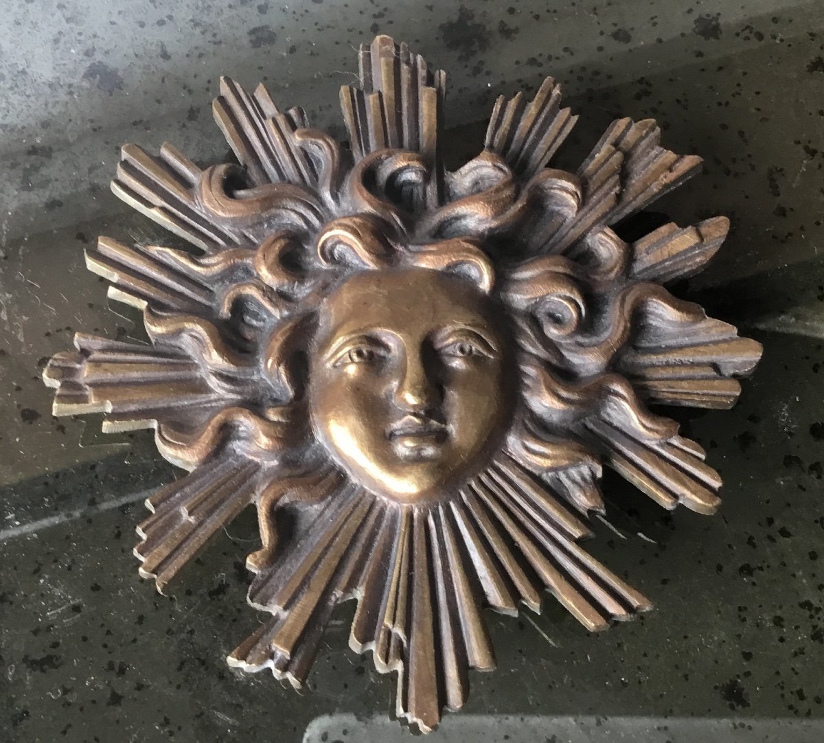 Bronze D’ameublement Le Roi Soleil -photo-3
