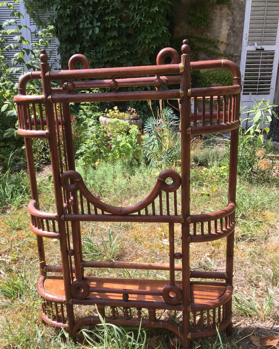 Large Umbrella Stand, Cannes Holder, Arts And Crafts, 1900-photo-5