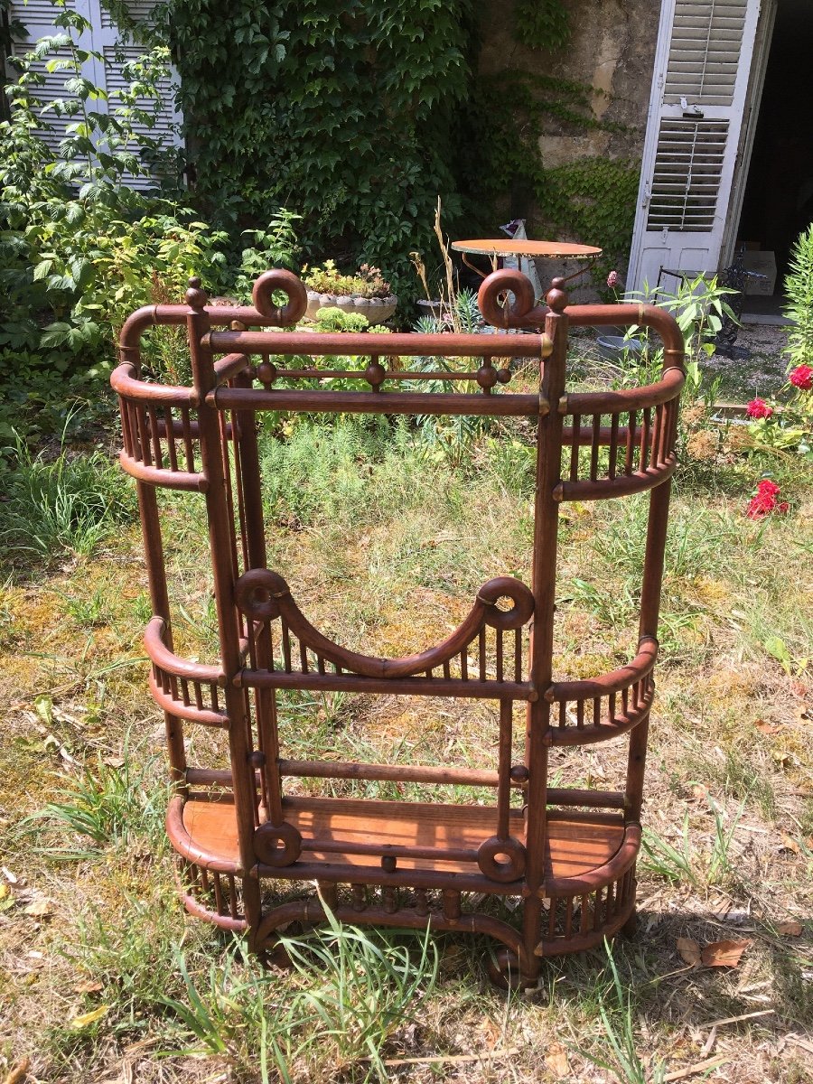 Large Umbrella Stand, Cannes Holder, Arts And Crafts, 1900-photo-7