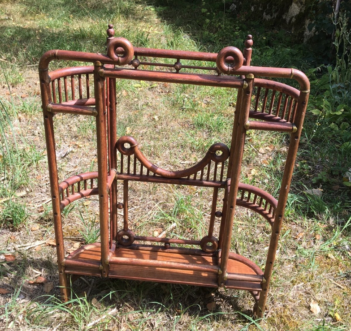 Large Umbrella Stand, Cannes Holder, Arts And Crafts, 1900-photo-8