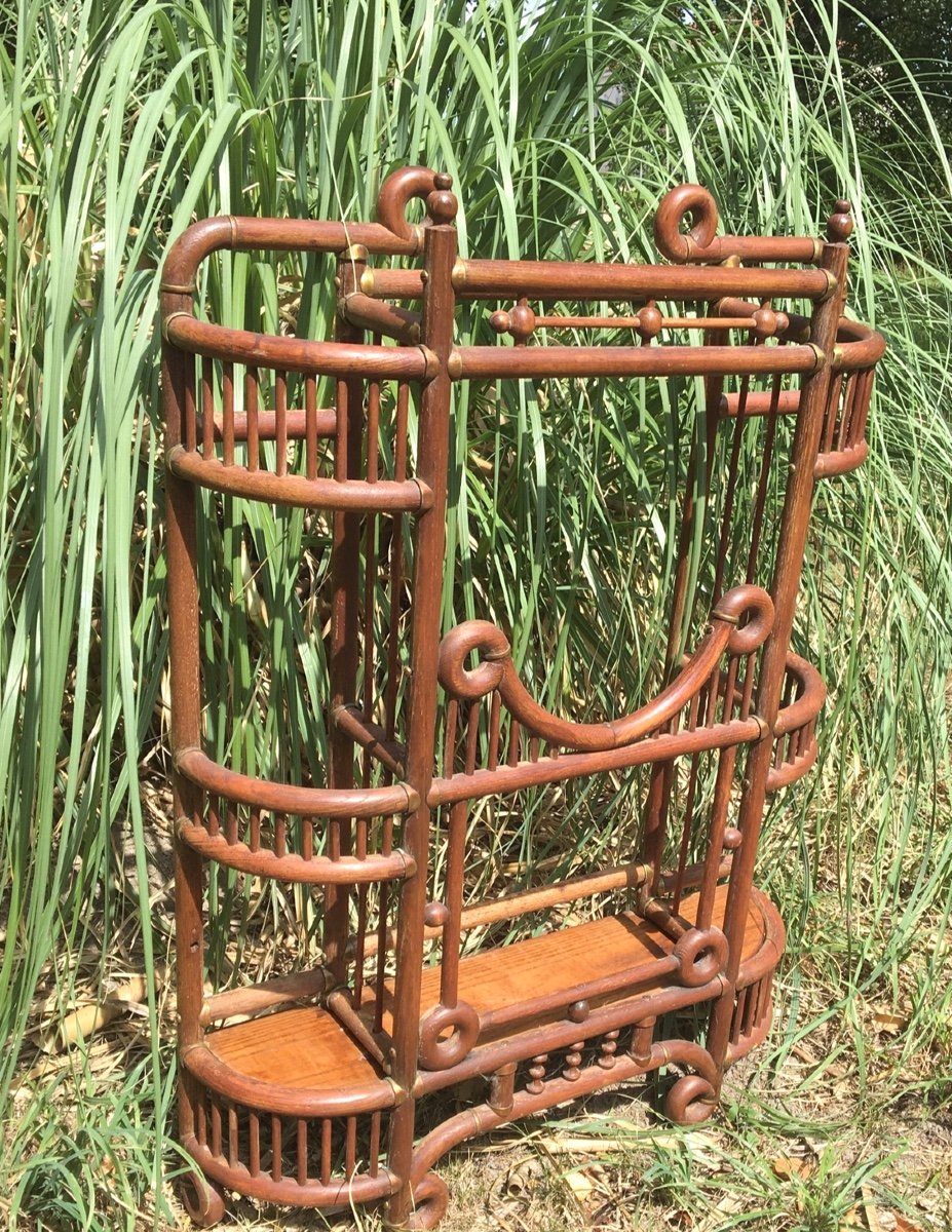 Large Umbrella Stand, Cannes Holder, Arts And Crafts, 1900