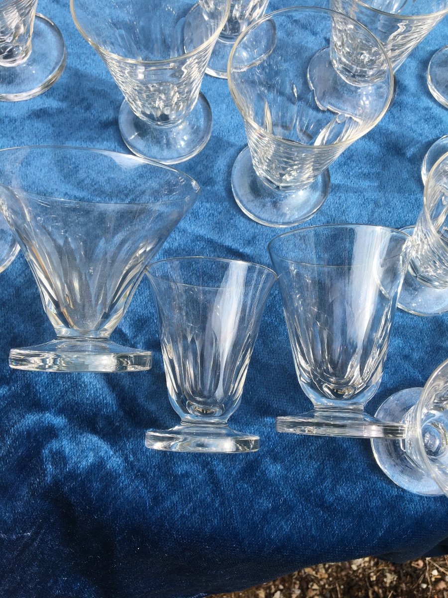 The 17 Art Deco Crystal Glasses-photo-5