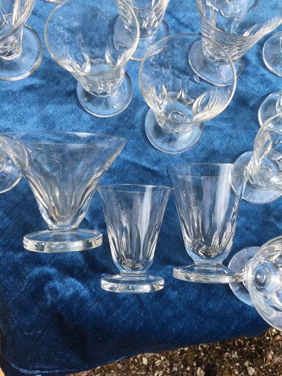 The 17 Art Deco Crystal Glasses-photo-6