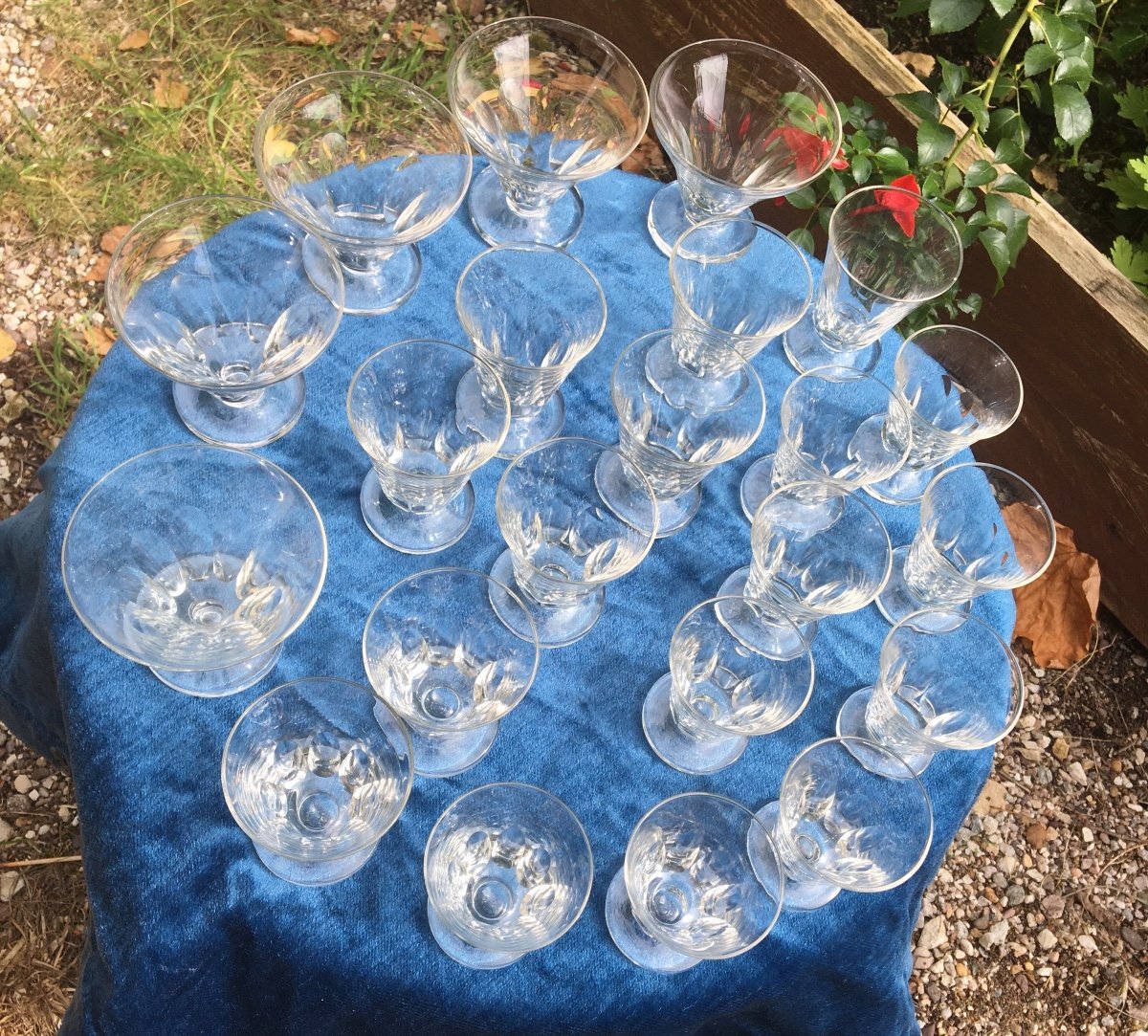 Les 17 Verres En Cristal Art Deco-photo-8