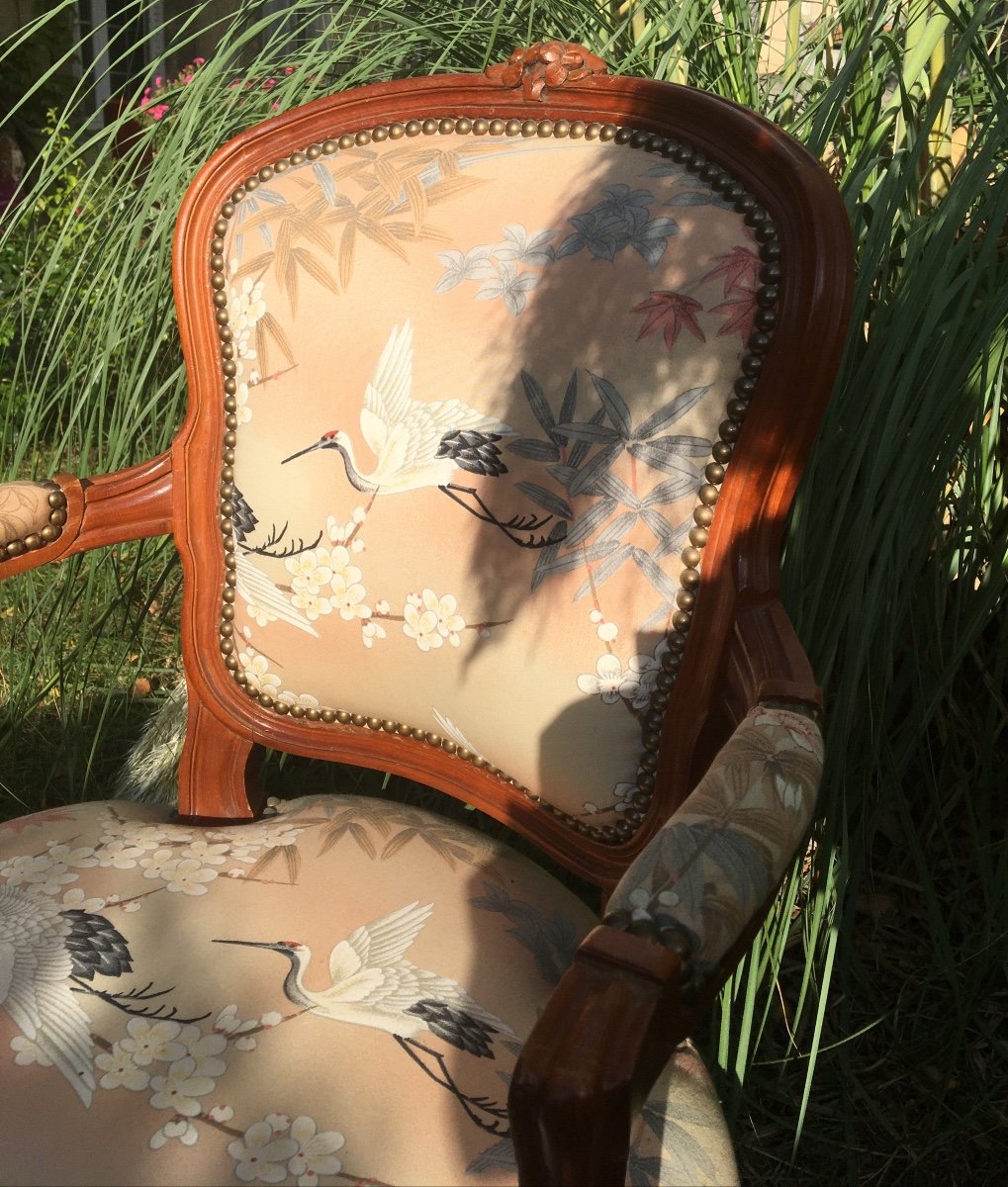 Fauteuil De Style Louis XV-photo-4