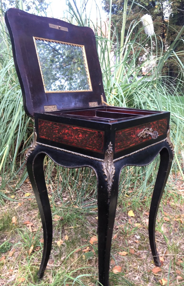 Napoleon III Worker In Boulle Marquetry