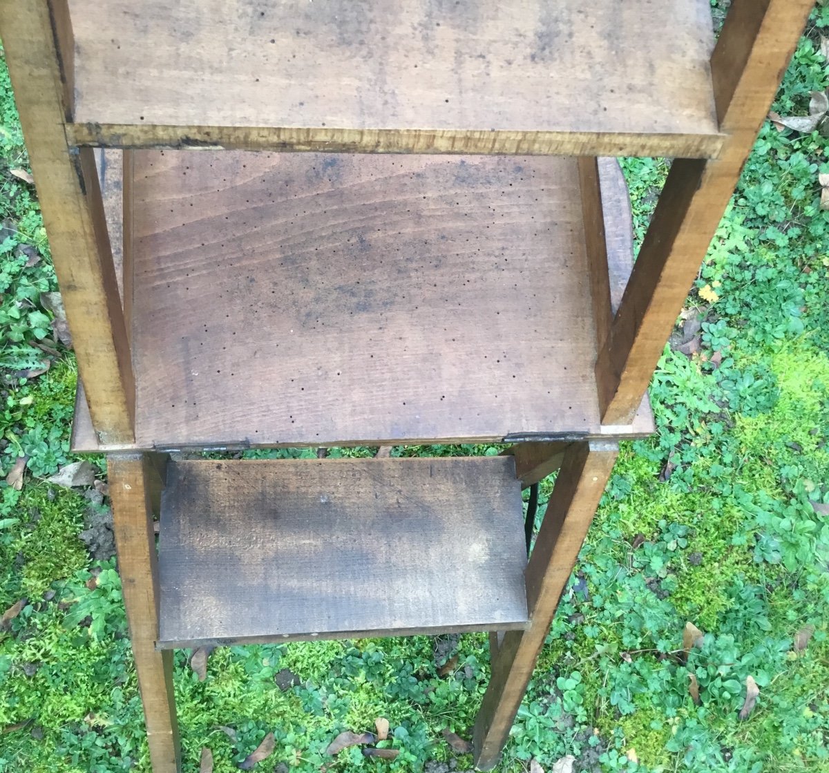 Stepladder Chair With 4 Steps, Circa 1900-photo-6